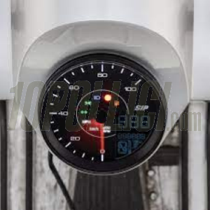 Speedometer rev counter SIP TACHO KARACHO for Vespa PX Arcobaleno, '98, MY, '11, 10.000rpm, face: black