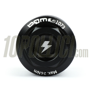 Oil drain plug -BGM PRO, CNC, black mat- all Piaggio Leader 125-200cc, LEM 125-150cc, HE 125-150cc, IGET 125-150cc, Quasar/HPE 250-300cc, Master 400-500cc