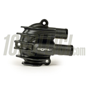 Water pump cover -BGM PRO Faster Flow- Vespa GT, GTS, GTL, GTV 125-300, GTS300 HPE - black anodised 