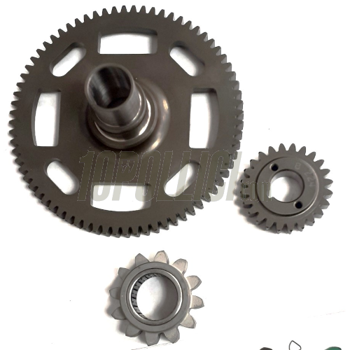 Primary gear 24-72 BENELLI "Start and Go" with one-way starter gear Vespa 50, 90, 125 Primavera, ET3, PK 50-125