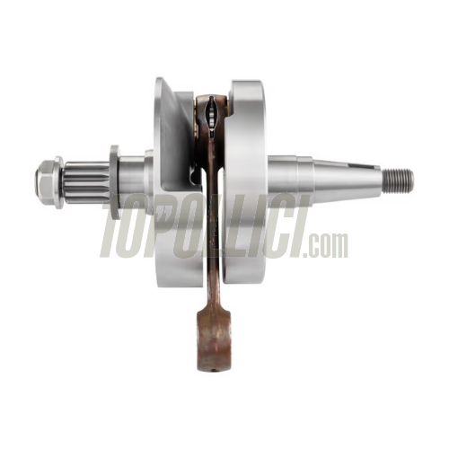 Albero motore SIP PREMIUM by PRIMATIST Vespa T5 - corsa 56mm, biella 105, spinotto 16 - calettato lato frizione