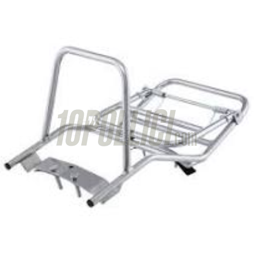 Rear luggage carrier CUPPINI for Lambretta 125 LI 3°, Special, GP, DL, 150 LI 3°, Special, SX, GP, DL, 175 TV 3°, 200 TV, SX, GP, DL - chrome