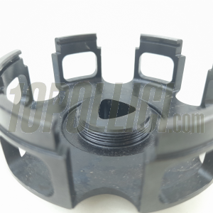 Clutch basket FABBRI RACING FB36 with polygonal graft for Vespa Smallframe