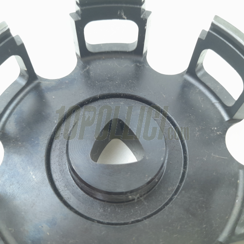 Clutch basket FABBRI RACING FB36 with polygonal graft for Vespa Smallframe