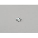 Rondella dentellata a 45° per vite cover manubrio Lambretta LI, LIS, SX, TV, DL, GP 