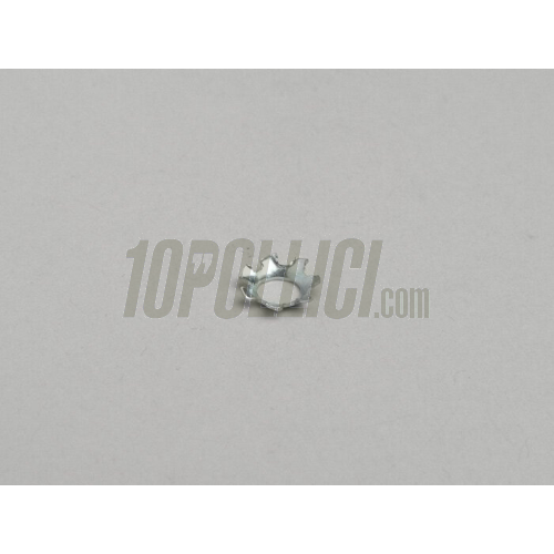 Serrated washer 45° for handlebar cover screw  Lambretta LI, LIS, SX, TV, DL, GP 