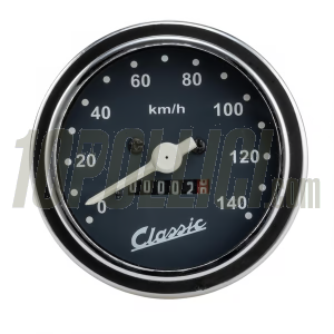 ContaKm SIP Classic Vespa PK 50-125 S, SS, cornice cromata - 140 km/h