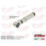 Front shock absorber CARBONE Vespa Sprint, GT, TS, GL, Rally, Super, GS 150, VBB - ALL METAL