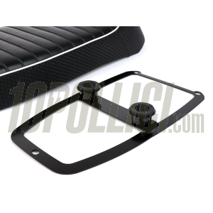 Sport Seat AQUILA CONTINENTALE double seater for Vespa 50, 125 ET3 Primavera - BLACK