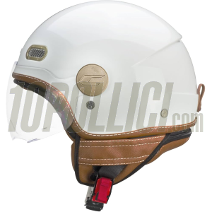 Helmet CGM 191I PIX IT White Green Red - shaped visor - XS