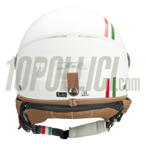 Helmet CGM 191I PIX IT White Green Red - shaped visor - XS