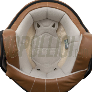 Helmet CGM 191I PIX IT White Green Red - shaped visor - XS
