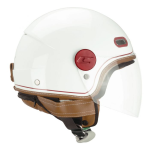 Helmet CGM 191V PIX VINTAGE White Burgundy - long visor - XL