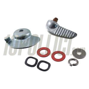 Side panel door RMS Classic for Vespa 50 1 series 1963-66, small, vertical hooks