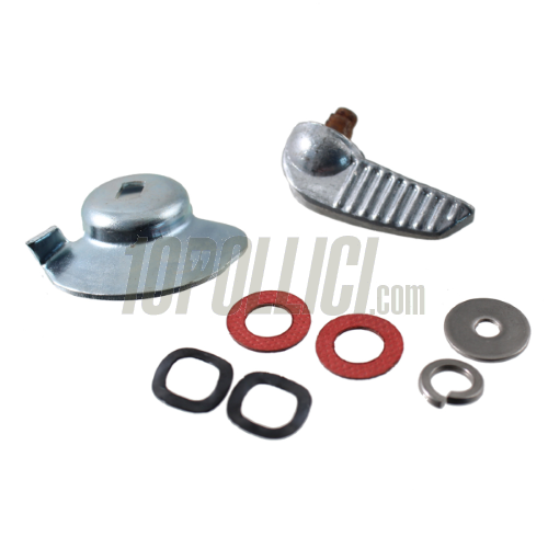 Side panel door RMS Classic for Vespa 50 1 series 1963-66, small, vertical hooks