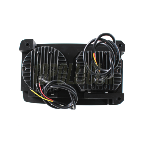 Headlamp Unit LED EVOK, DX, for APE 50 with double headlamps