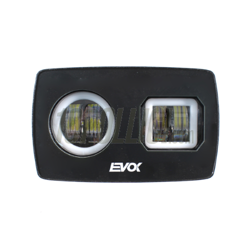 Headlamp Unit LED EVOK, SX, for APE 50 with double headlamps