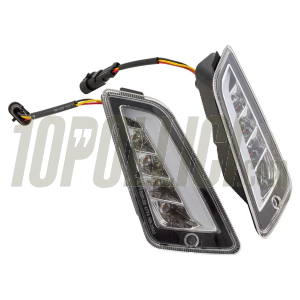 Rear and front blinkers set SIP, led, clear lenses, with marker lights for Vespa GTS, GTS Super, GTV 125-300cc '14-'22