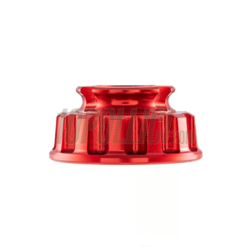 Scodellino ferma dado ruota anteriore SIP PERFORMANCE - Vespa PK, PX, T5, Cosa - rosso