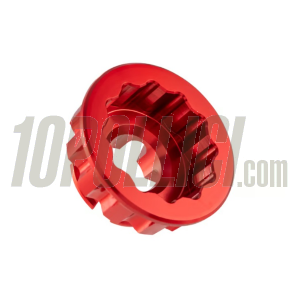 Scodellino ferma dado ruota anteriore SIP PERFORMANCE - Vespa PK, PX, T5, Cosa - rosso