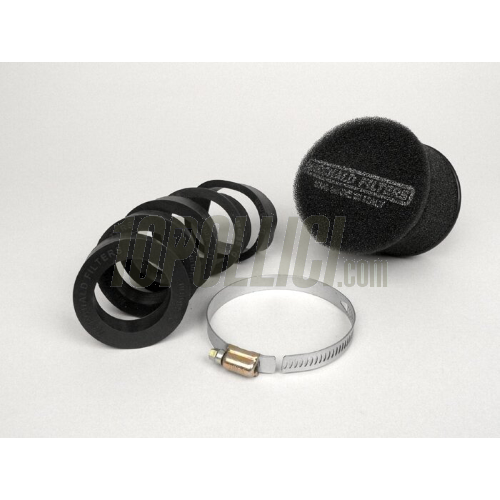 Air filter MARCHALD Power Double Layer Ø 100 x 95mm - connection Ø 46,49,52,55,58 mm - black