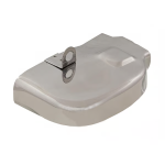 Coperchio selettore marce SIP per Vespa GTR, Sprint, Super, Rally, PX, Cosa - acciaio inossidabile lucidato