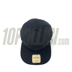 Cap 10Pollici - SNAPBACK - BLACK with GREY printed logo