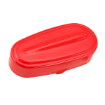 Hub cover CIF Vespa 50, 90, 125 ET3 Primavera - red