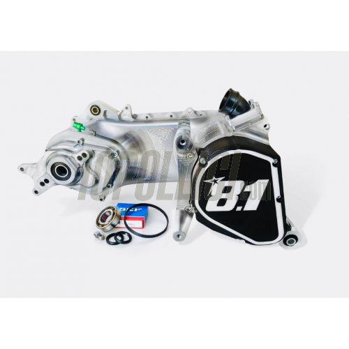 Complete engine crankcase 8.1 “Fireblade” for Gilera Runner 180, internal nut ratios, carb. 28-30 mm.