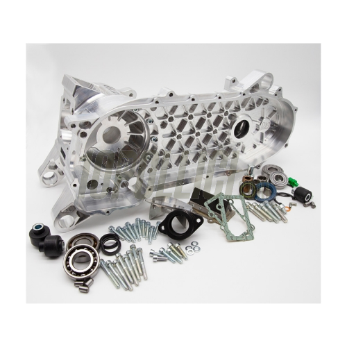 Complete engine crankcase 8.1 “Fireblade” for Gilera Runner 180, internal nut ratios, carb. 28-30 mm.
