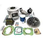 Kit cilindro PARMAKIT W-FORCE 135cc, d58, biella 97, corsa 51, testa candela laterale, Vespa Smallframe