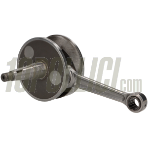 Albero motore BENELLI corsa 64, biella rdp 126, ammissione lamellare - Vespa PX 200