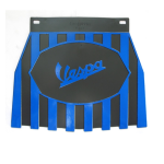 Flap "Vespa" CUPPINI, blue / black stripes
