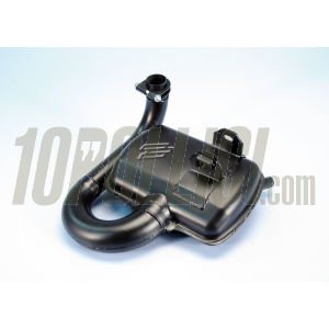 Cylinderkit POLINI 177cc iron cast, d.63 stroke 57, SIDE PLUG ANGLE head + POLINI ORIGINAL exhaust Vespa 125 PX, TS, Sprint V. 