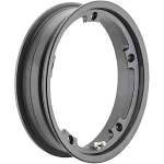 Alloy wheel rim FA Italia "MARGHERITA" silvery black 2.10-10 Tubeless