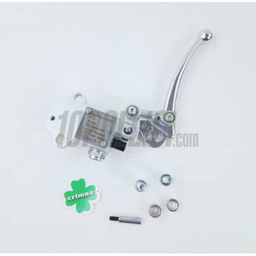 Pompa freno CRIMAZ STEALTH 2.0 per manubrio Vespa PK, PX - grigia argento