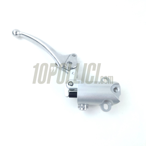 Pompa freno CRIMAZ STEALTH 2.0 per manubrio Vespa PK, PX - grigia argento