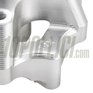 Wheel Hub S6X, front, Vespa PX80-200, PE, Lusso, also for Vespa PK50-125 XL, XL 2 - anodised silver