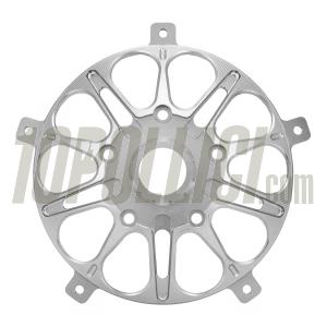 Mozzo portacerchio S6X 06 per mozzetto anteriore ZIP SP, ET2, ET4, Quartz, PX, PK - anodizzato argento