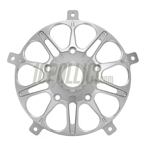 Mozzo portacerchio S6X 06 per mozzetto anteriore ZIP SP, ET2, ET4, Quartz, PX, PK - anodizzato argento