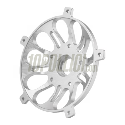 Mozzo portacerchio S6X 06 per mozzetto anteriore ZIP SP, ET2, ET4, Quartz, PX, PK - anodizzato argento