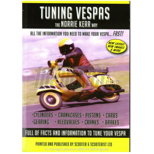 Book/Manual "Tuning Vespas" The Norrie Kerr Way - 90 pages - English