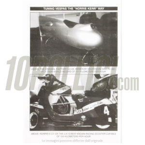 Book/Manual "Tuning Vespas" The Norrie Kerr Way - 90 pages - English