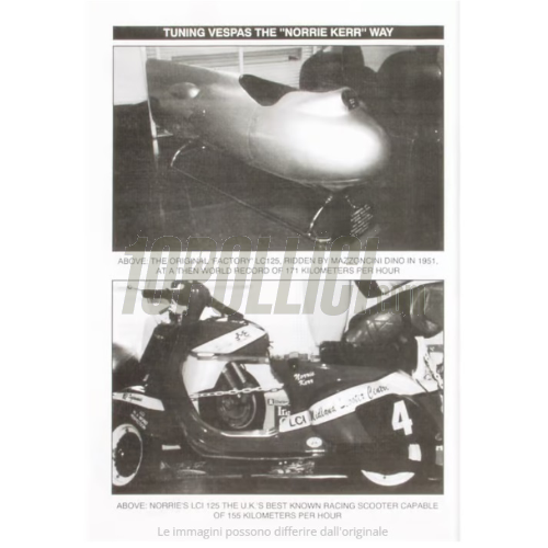 Book/Manual "Tuning Vespas" The Norrie Kerr Way - 90 pages - English