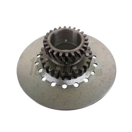 Primary gear pinion P&A 23 teeth, 7 springs clutch, for primary z=65 Vespa PX200