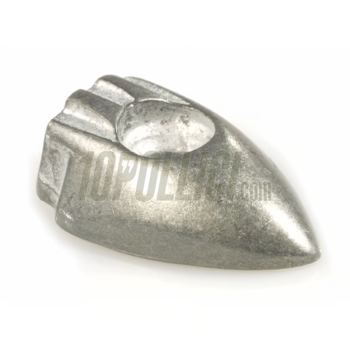Floor runner end cap, outer, for Vespa V1-15, V30-33, Hoffmann
