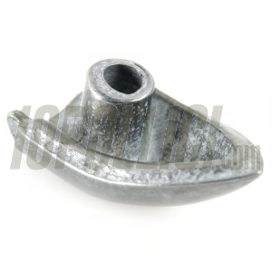 Floor runner end cap, outer, for Vespa V1-15, V30-33, Hoffmann