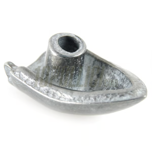 Floor runner end cap, outer, for Vespa V1-15, V30-33, Hoffmann
