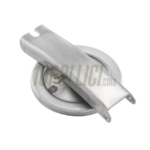 Tappo serbatoio Vespa V1-33, VM, VN, VNA, VBA, VBB, Sprint, GT, TS, GL,  PX, PE, metallo oliato
