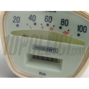 Speedometer for Lambretta 125 LI 3°, LIS, 150 LI 3°, LIS